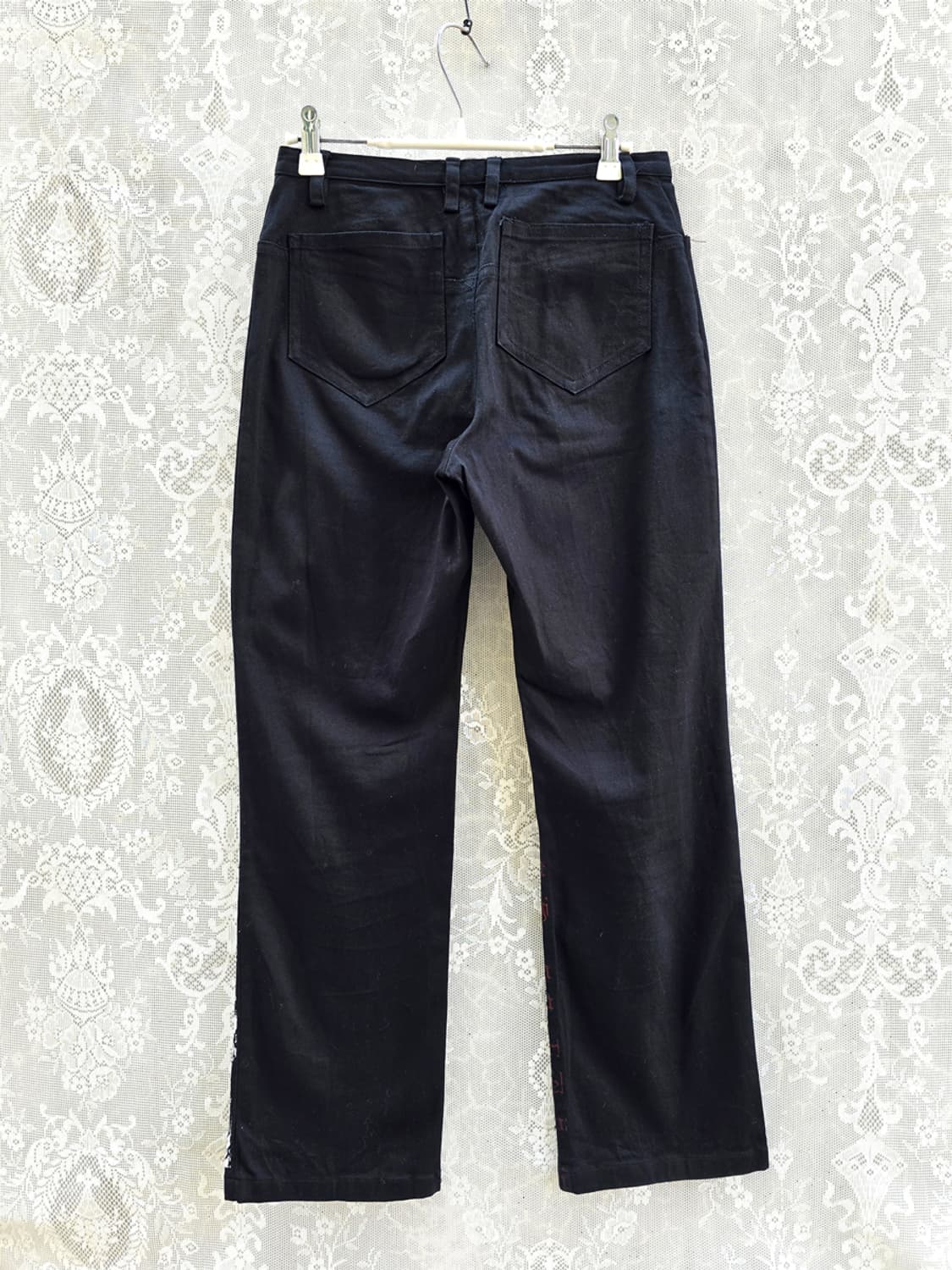 00s 에이치 나오토 h.NAOTO 락펑크 스컬 팬츠 상품이미지5