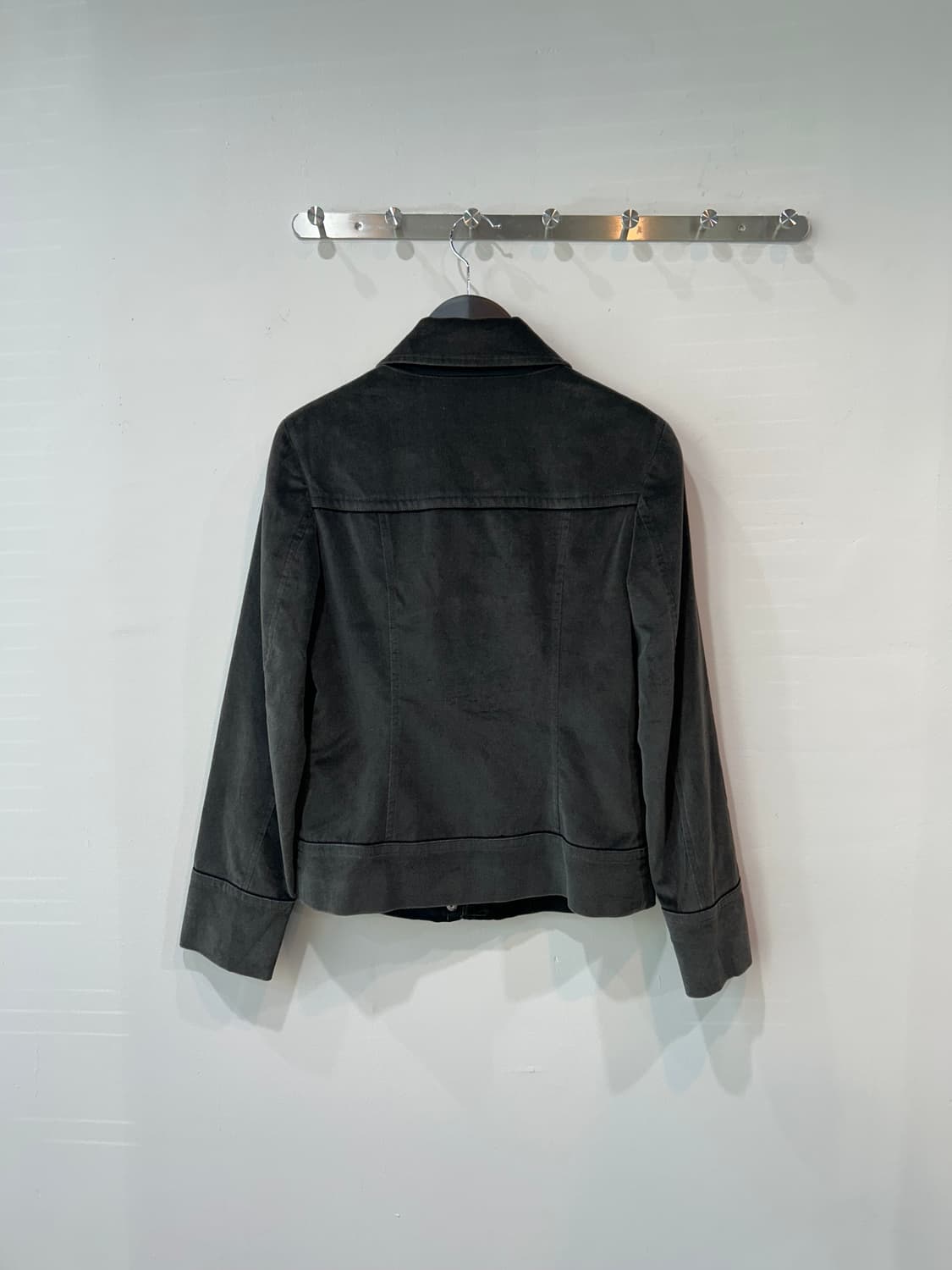 챠콜 벨벳 자켓 상품이미지7