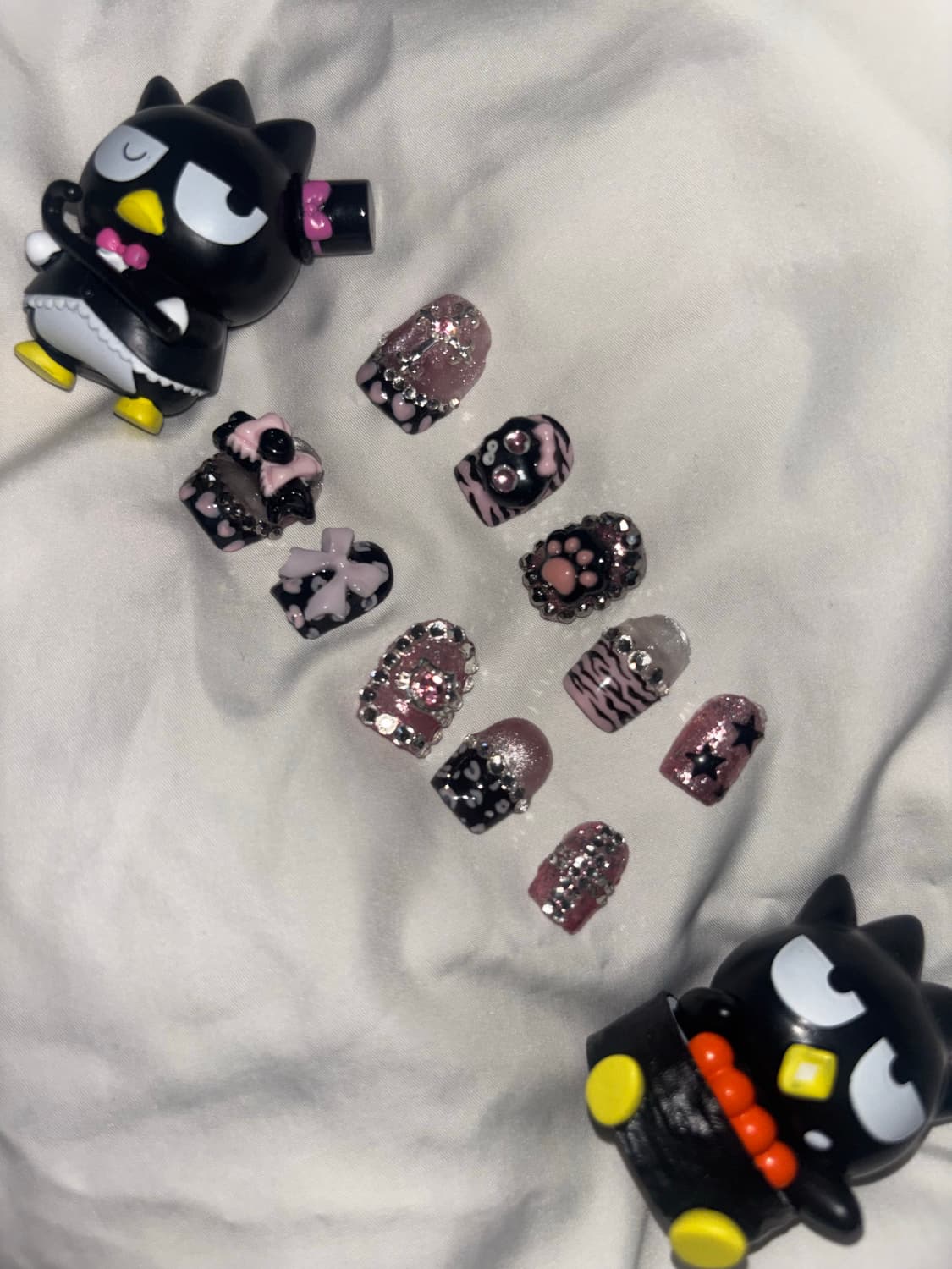 갸루 숏ver 네일팁 상품이미지1