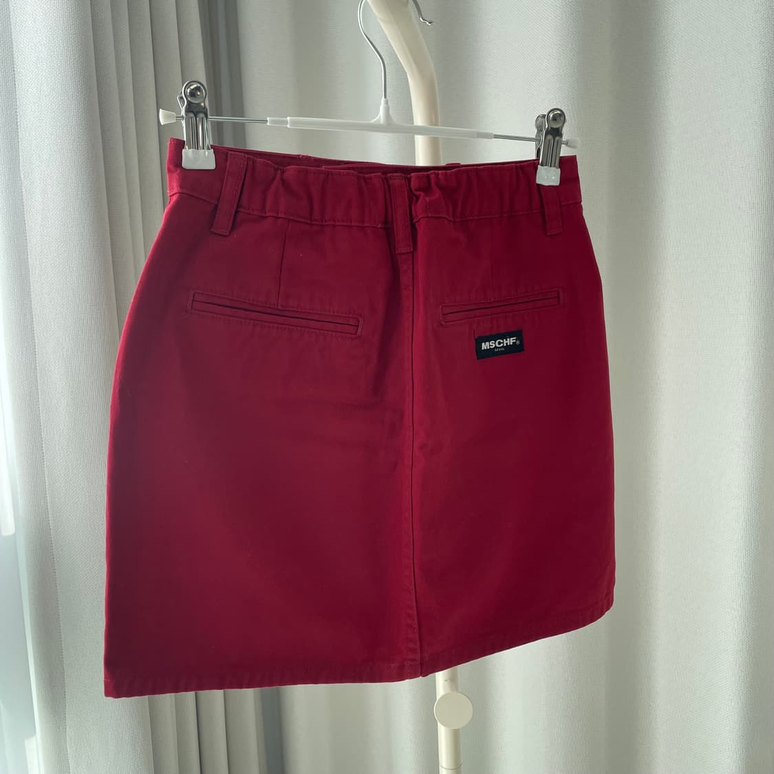 MSCHF 레드 미니스커트 상품이미지3