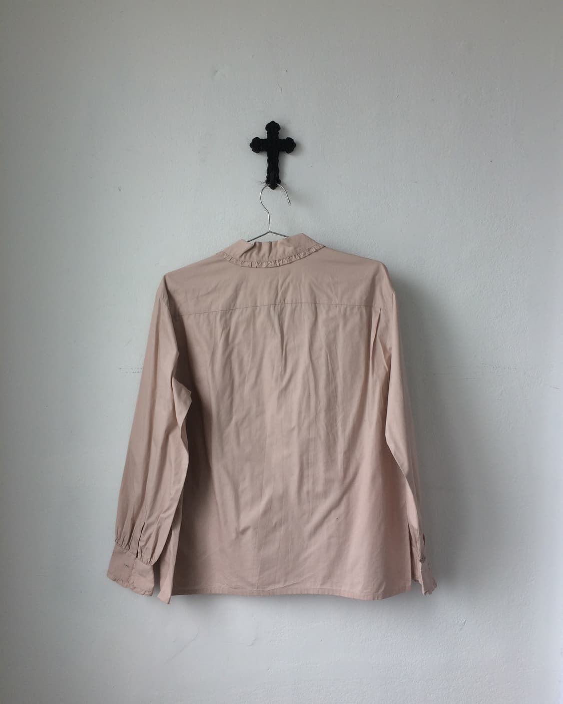 Frill point shirt jacket 상품이미지3