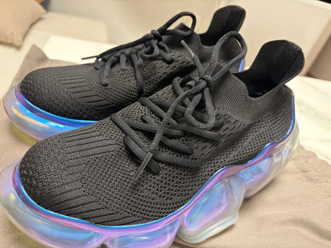 그라운즈 미키오사카베 모피 오로라 스니커즈 블랙 230 상품이미지3