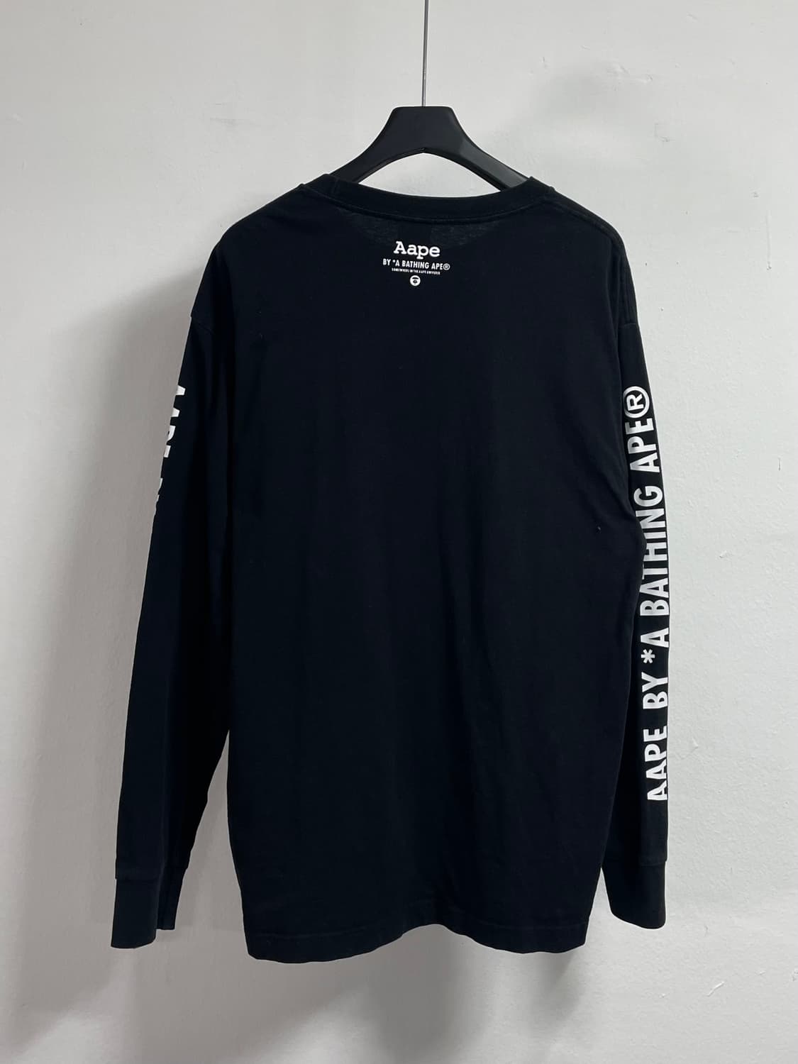 에이프 로고 롱 슬리브 긴팔티 (on.455) 상품이미지3