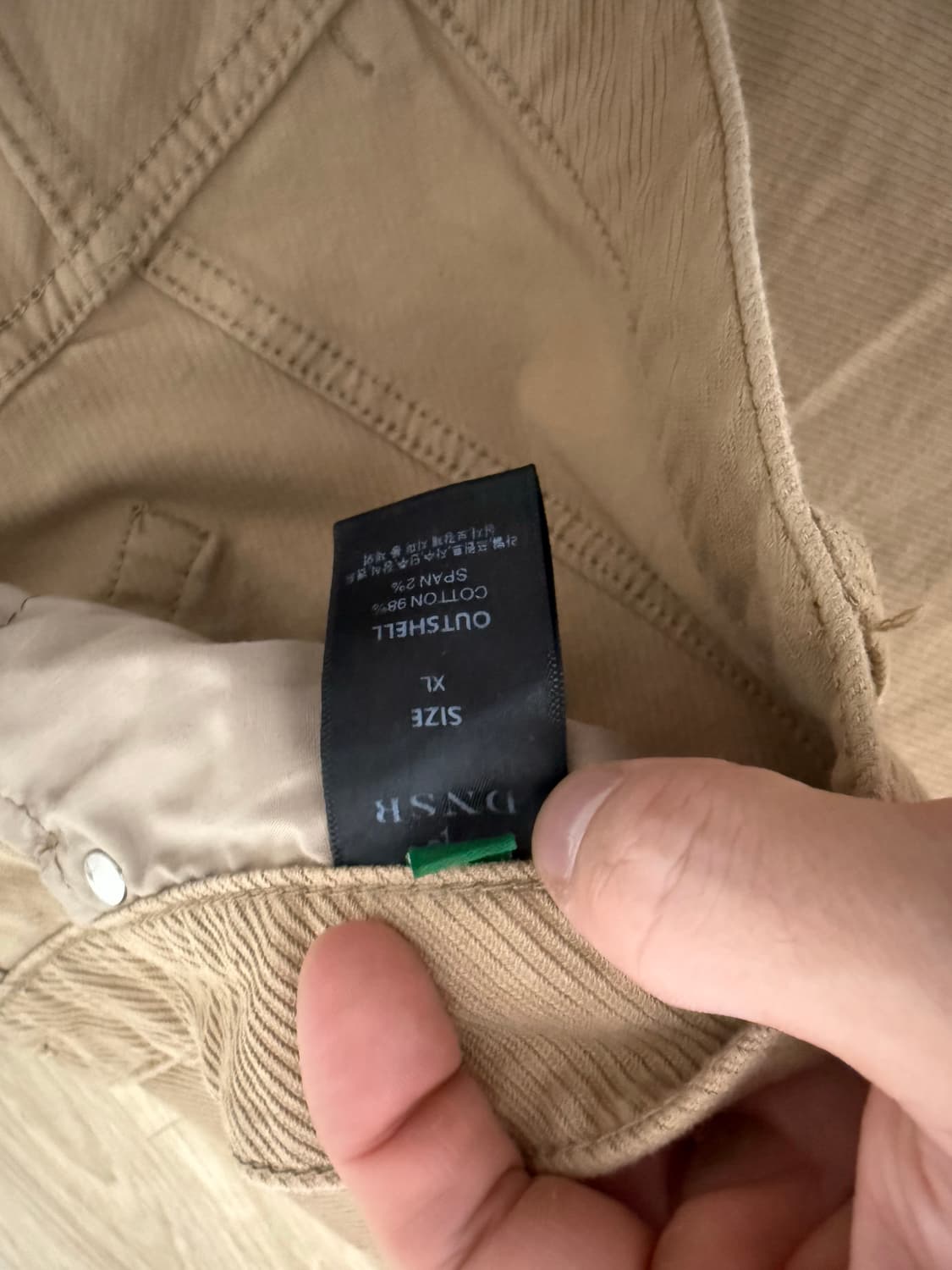 DNSR 커브드 치노팬츠 xl 상품이미지6