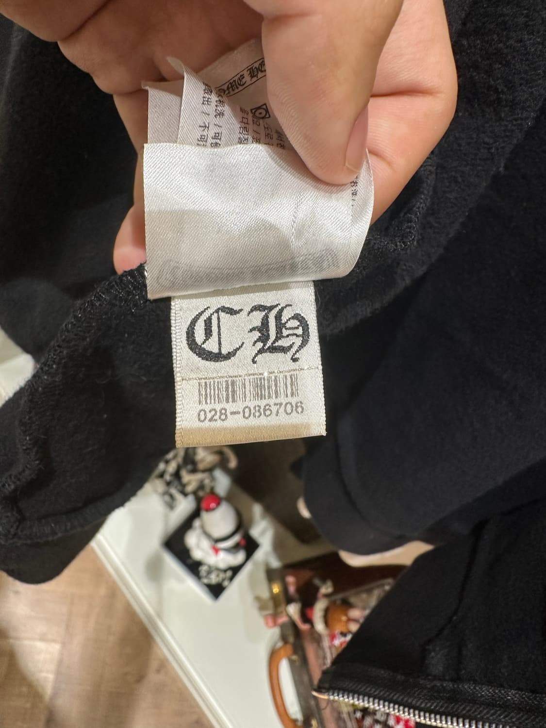 크롬하츠 멀티컬러 후드집업 상품이미지3