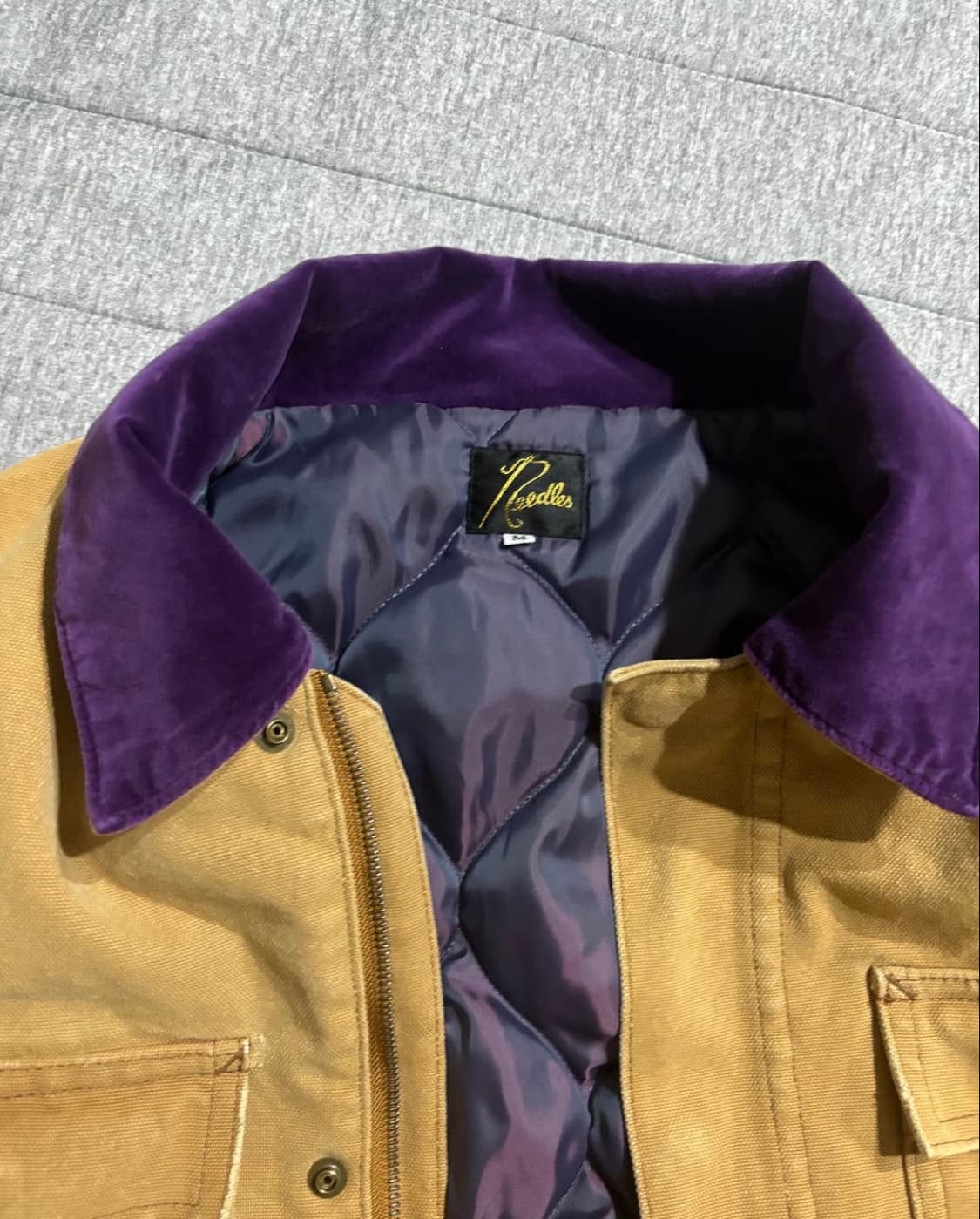 니들스 카멜 자켓 상품이미지2