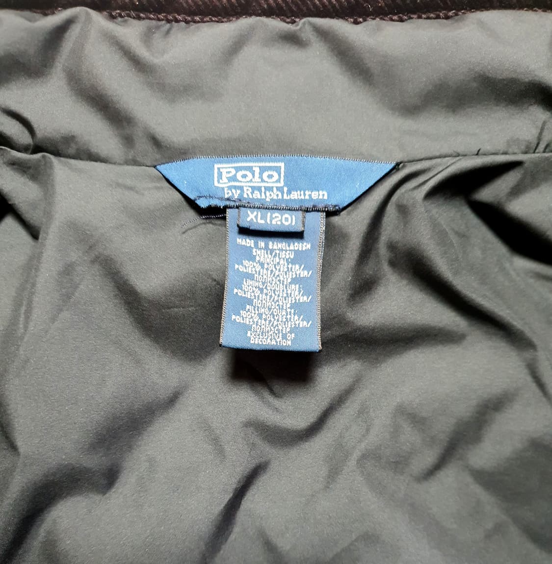 폴로 랄프로렌 퀼팅 자켓 90 상품이미지3