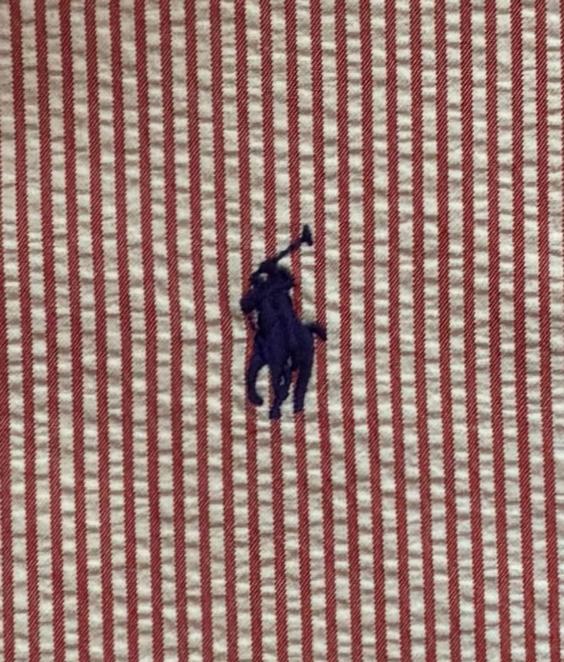 Polo 폴로랄프로렌 시어서커 반팔 셔츠 상품이미지3