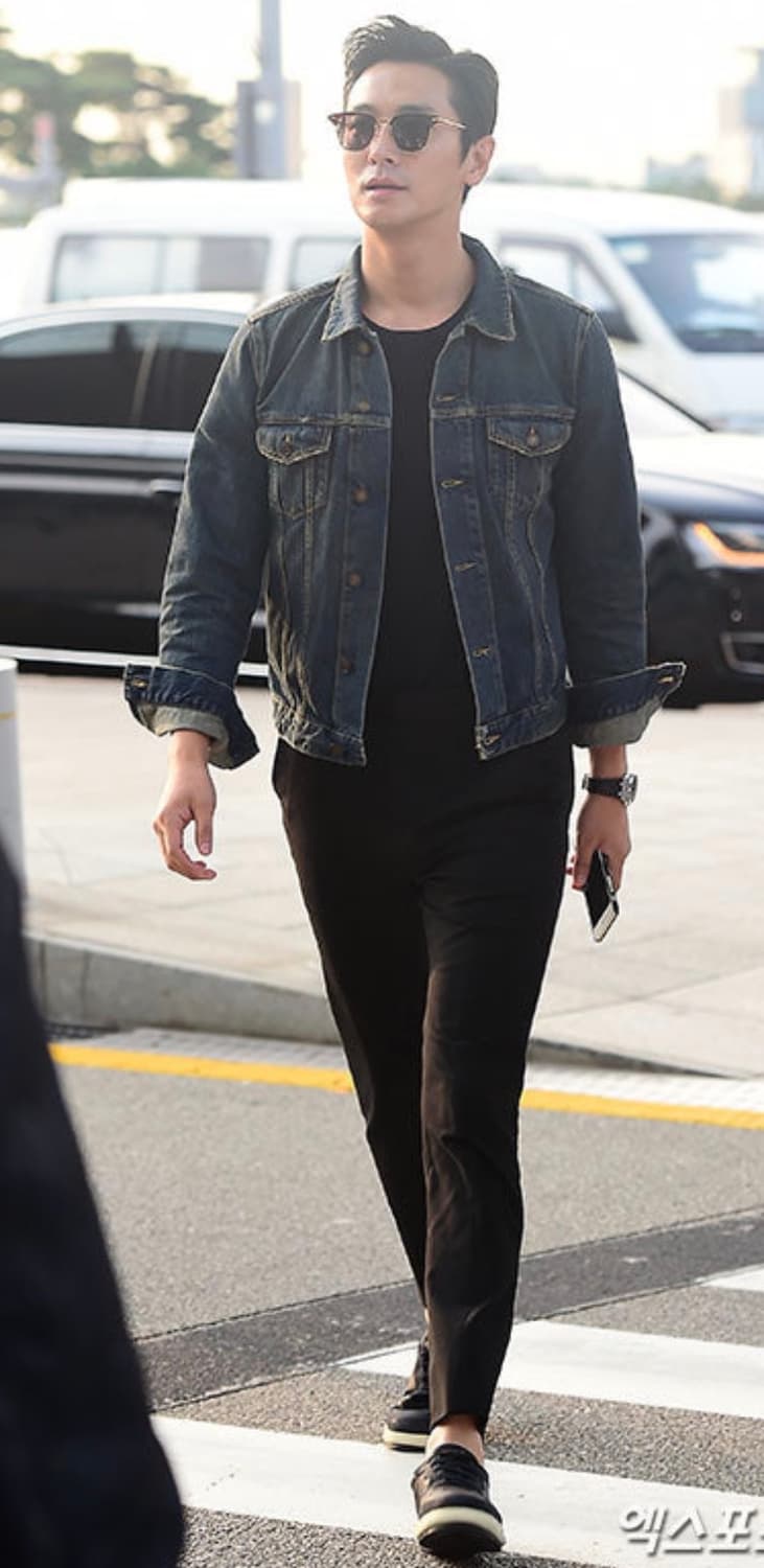 생로랑 퍼머넌트 청자켓 s 상품이미지6