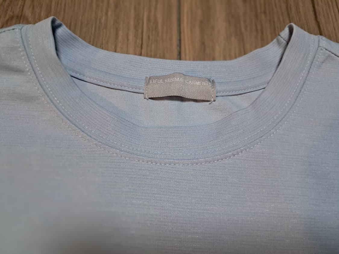 라이풀미니멀가먼츠 반팔티 S 상품이미지4