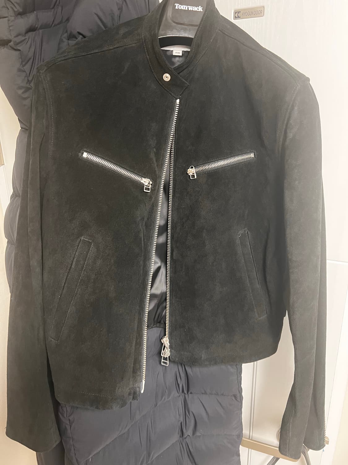 토니웩 스웨이드 카페레이서자켓 상품이미지1