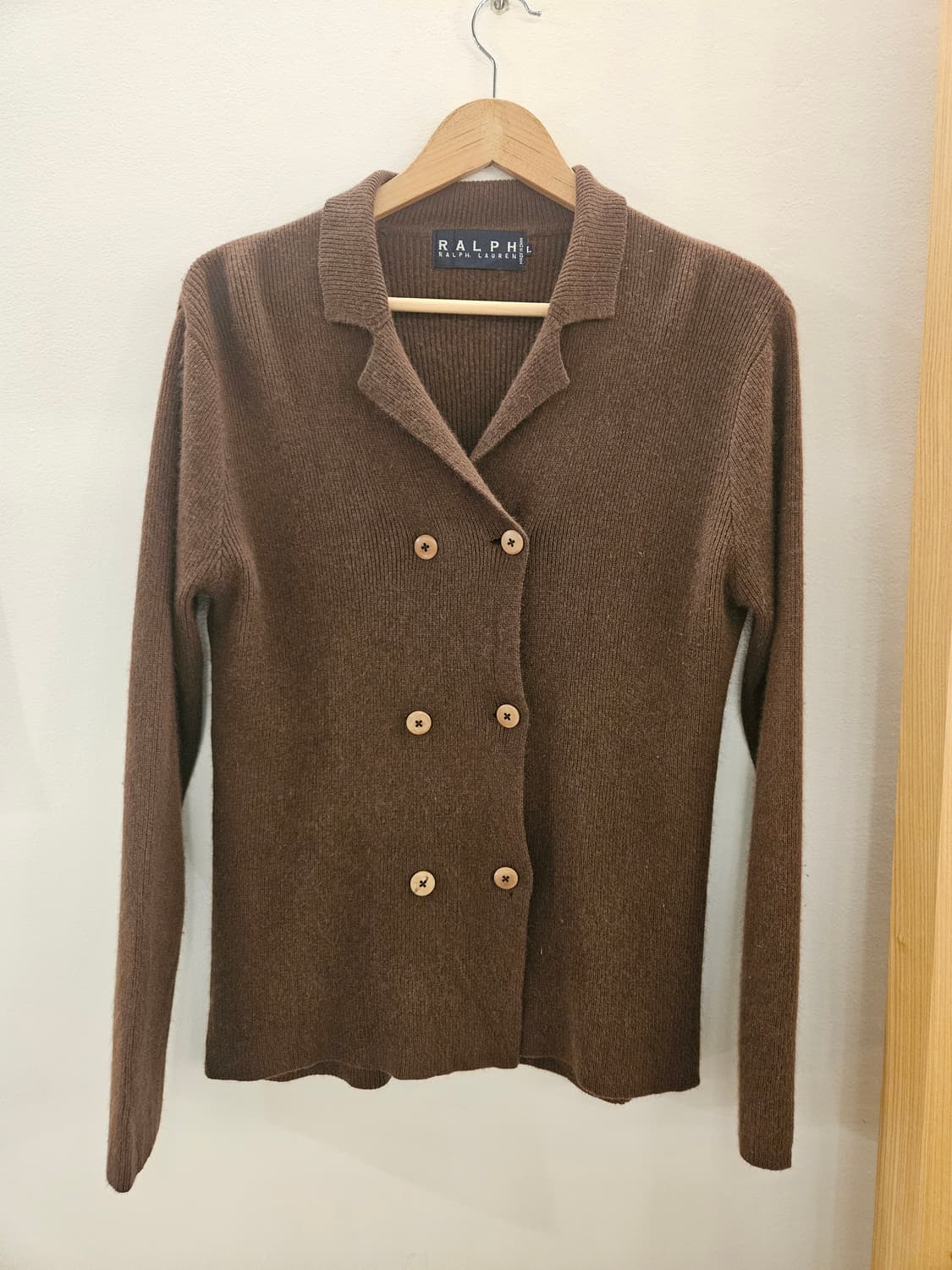 랄프로렌 브라운색 여성 가디건 상품이미지1