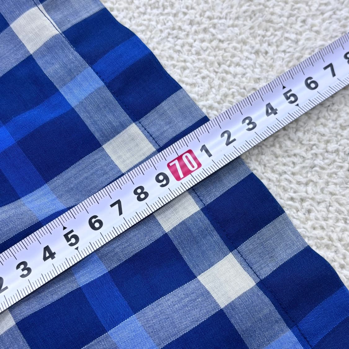 105 닥스 남성 체크패턴 반팔 셔츠 0414E 상품이미지6