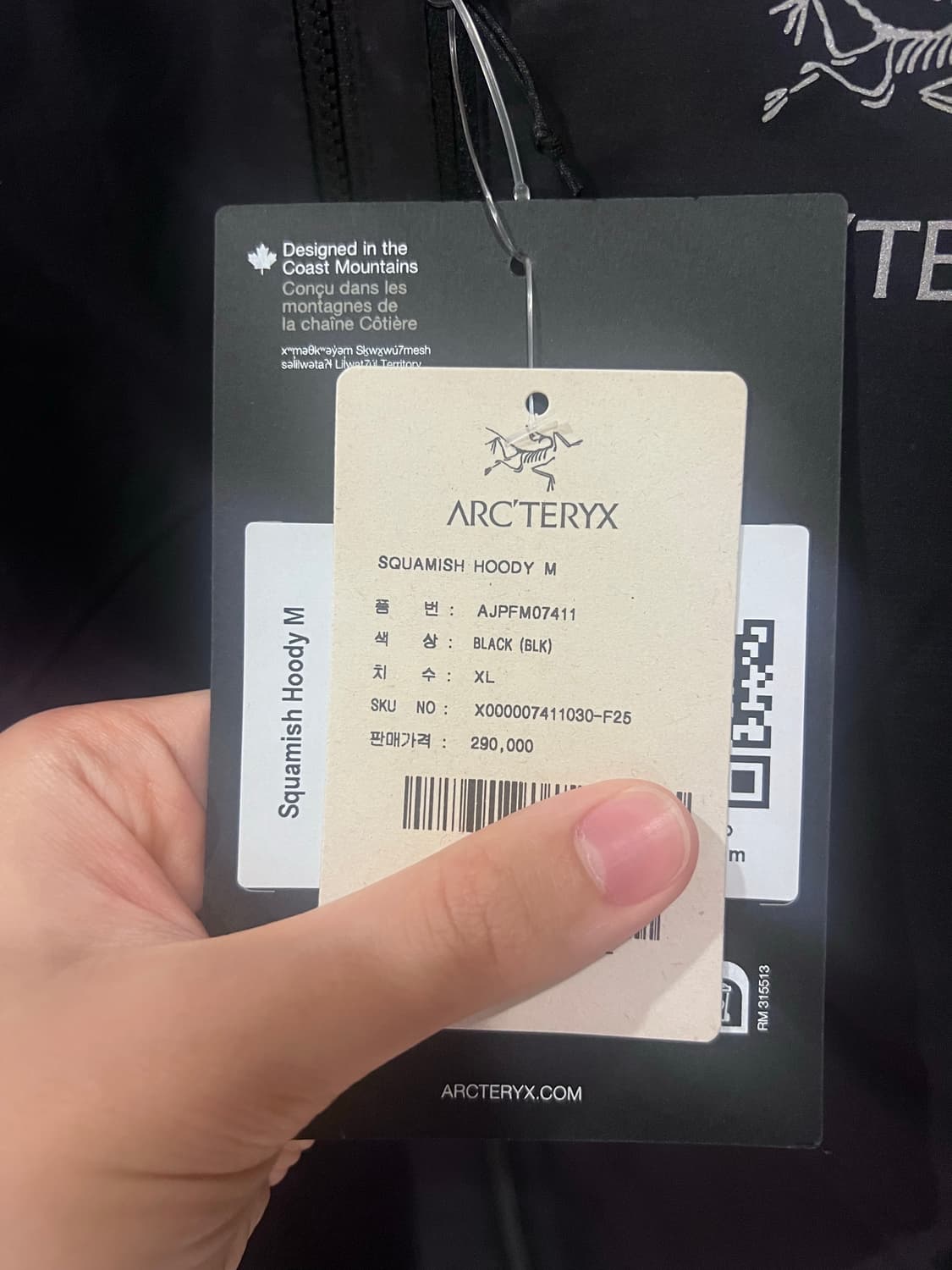 아크테릭스 스쿼미시 후디 바람막이 상품이미지4