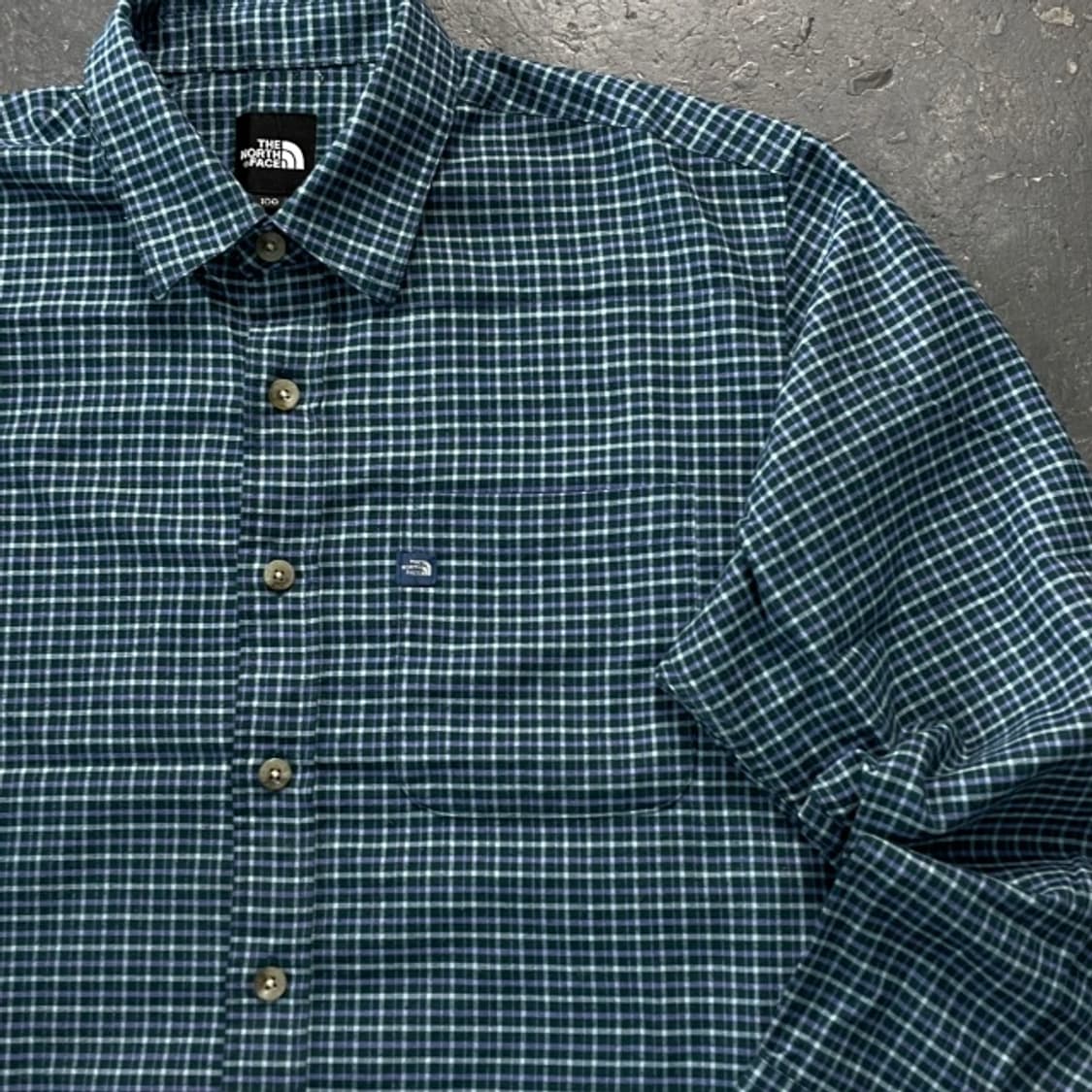 100 노스페이스 체크셔츠  상품이미지2