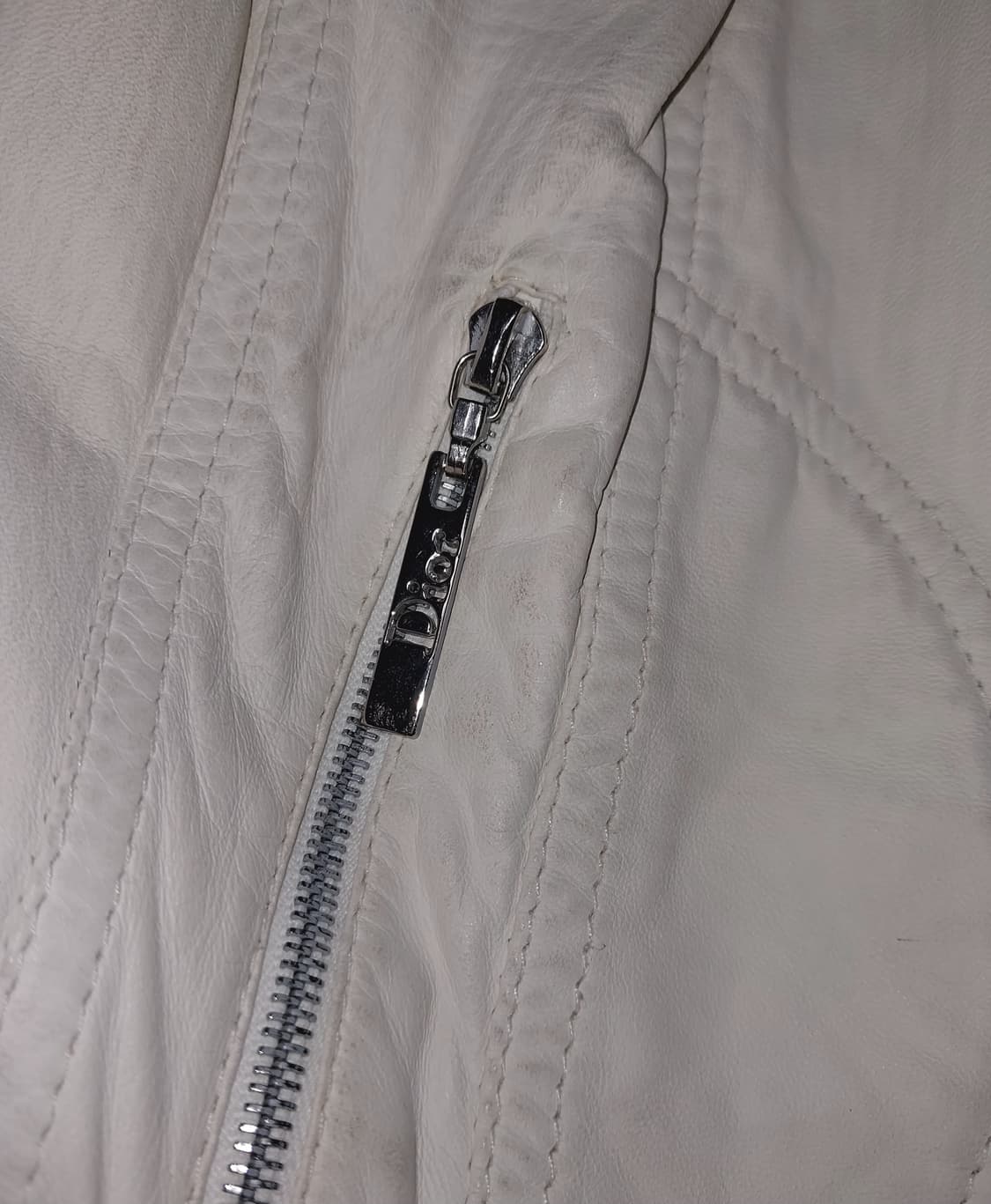 크리스찬 디올 빈티지 데님 양가죽 자켓 상품이미지6