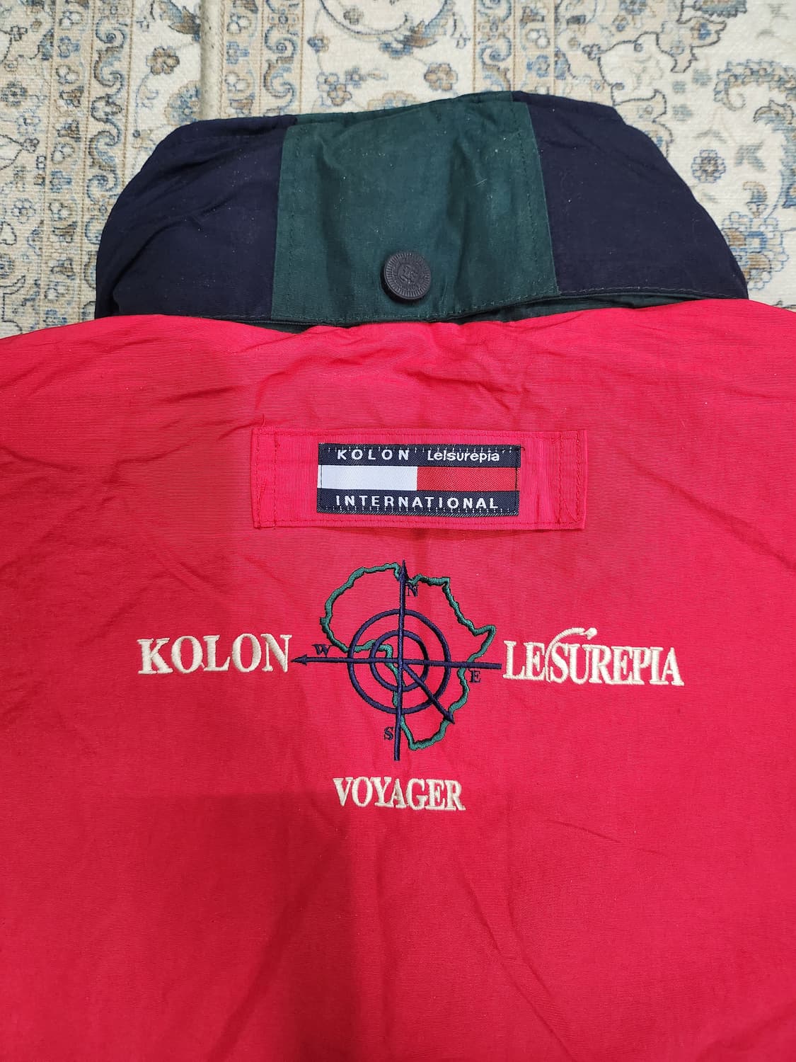 90s 레트로 코오롱 스포츠 바람막이 110 상품이미지4