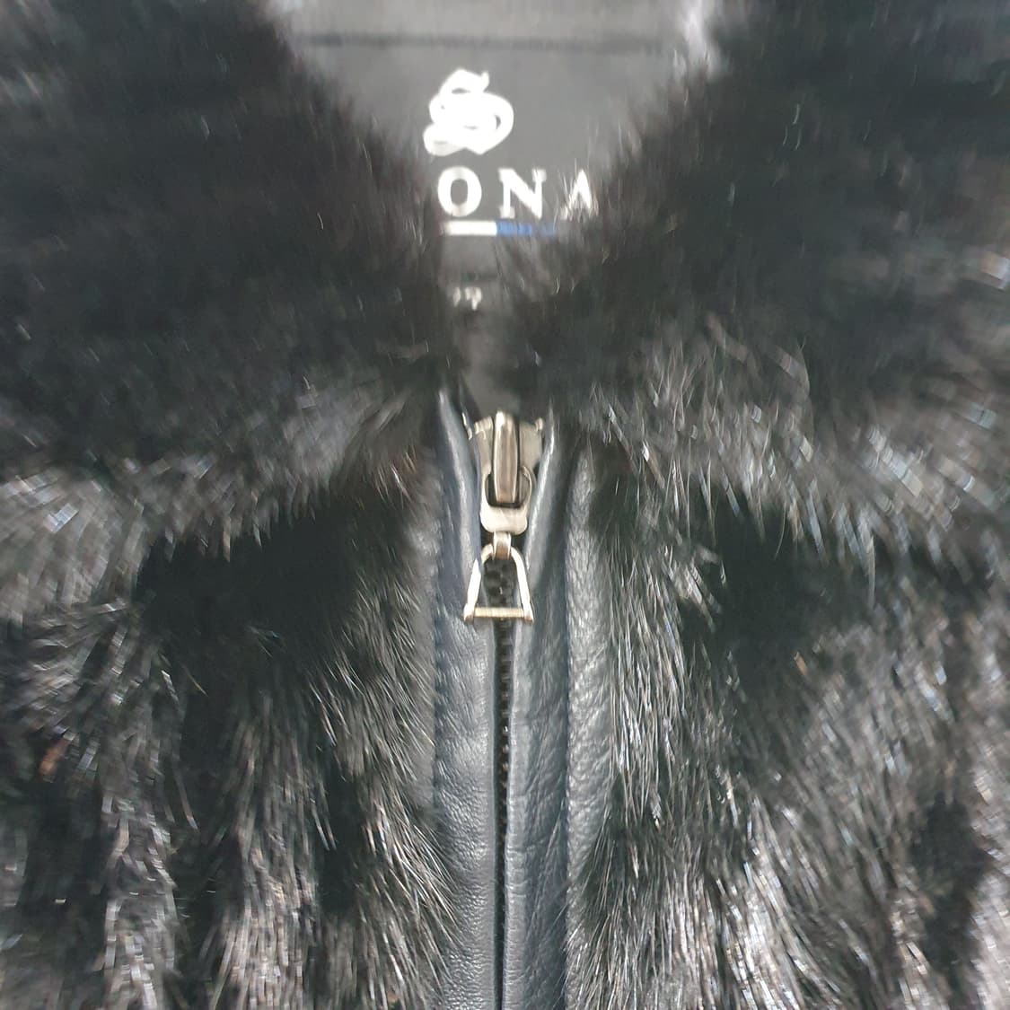 77 SSONA 여성 밍크 양가죽 100% 퍼 자켓 상품이미지3