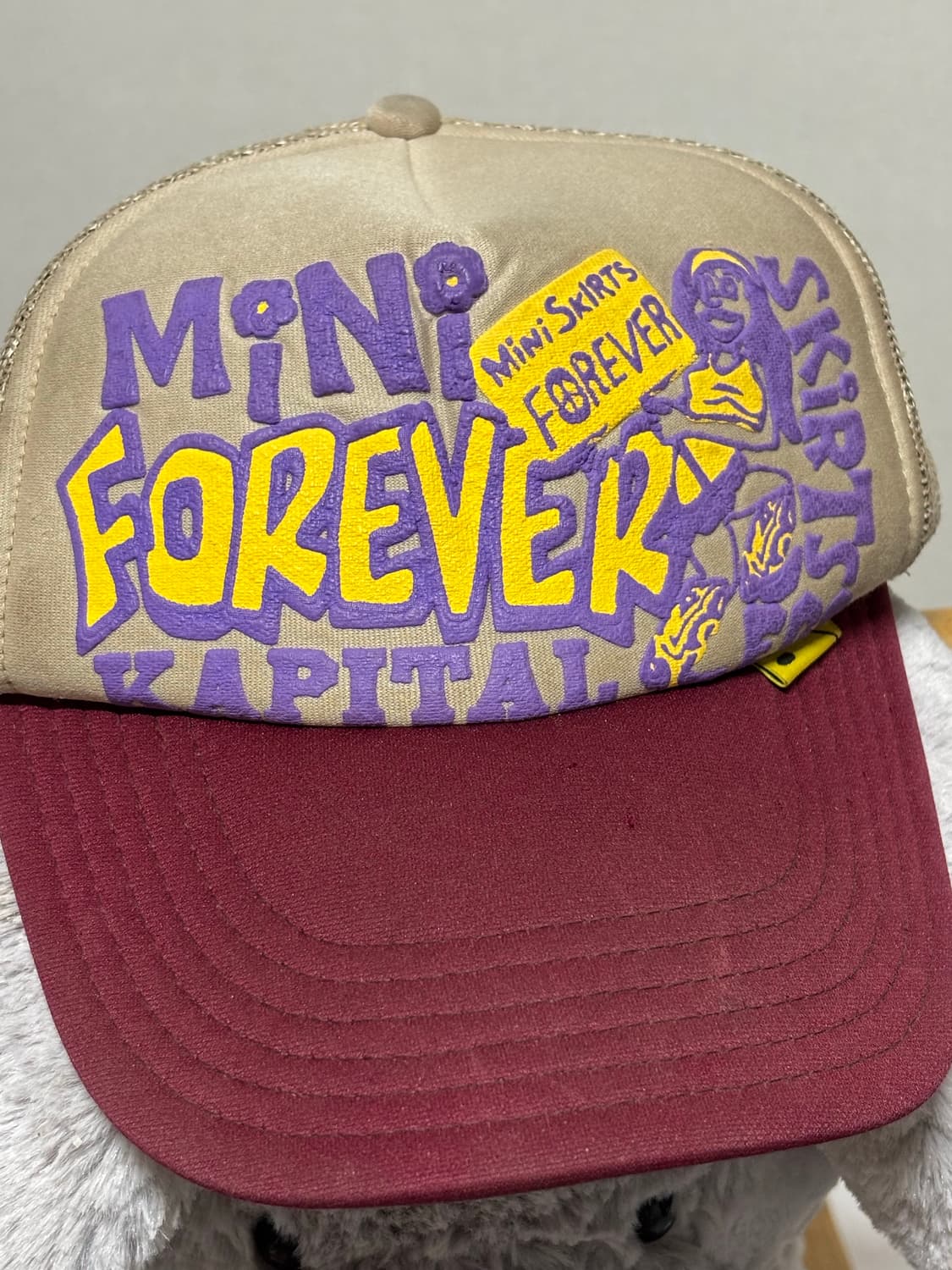 캐피탈 미니스커트 트러커캡 상품이미지2