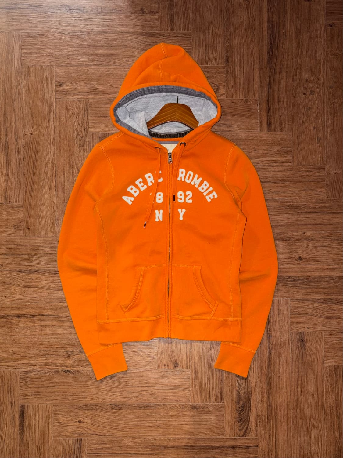 아베크롬비 오렌지 후드집업 상품이미지4