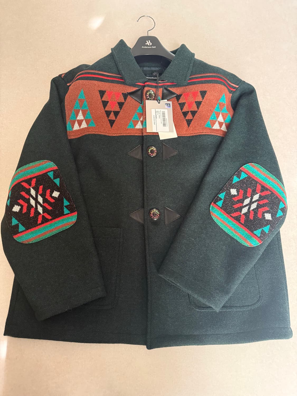 엔더슨벨 하프 코트 awa565m 상품이미지2