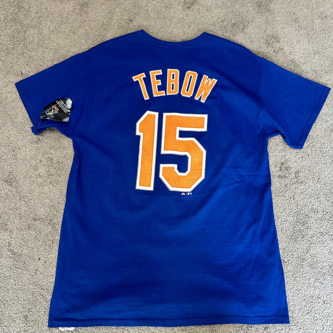 마제스틱 뉴욕 메츠 팀 티보 프린팅 반팔티L 상품이미지2