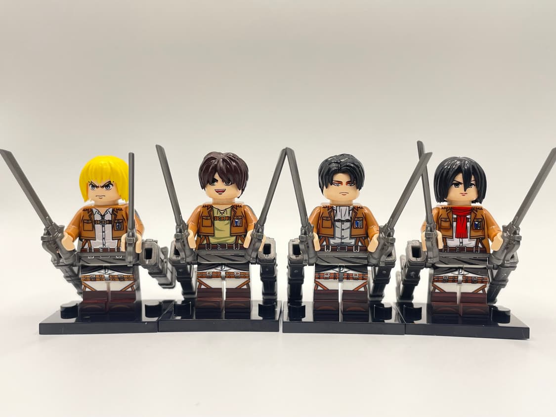 진격의 거인 피규어 4종 상품이미지1