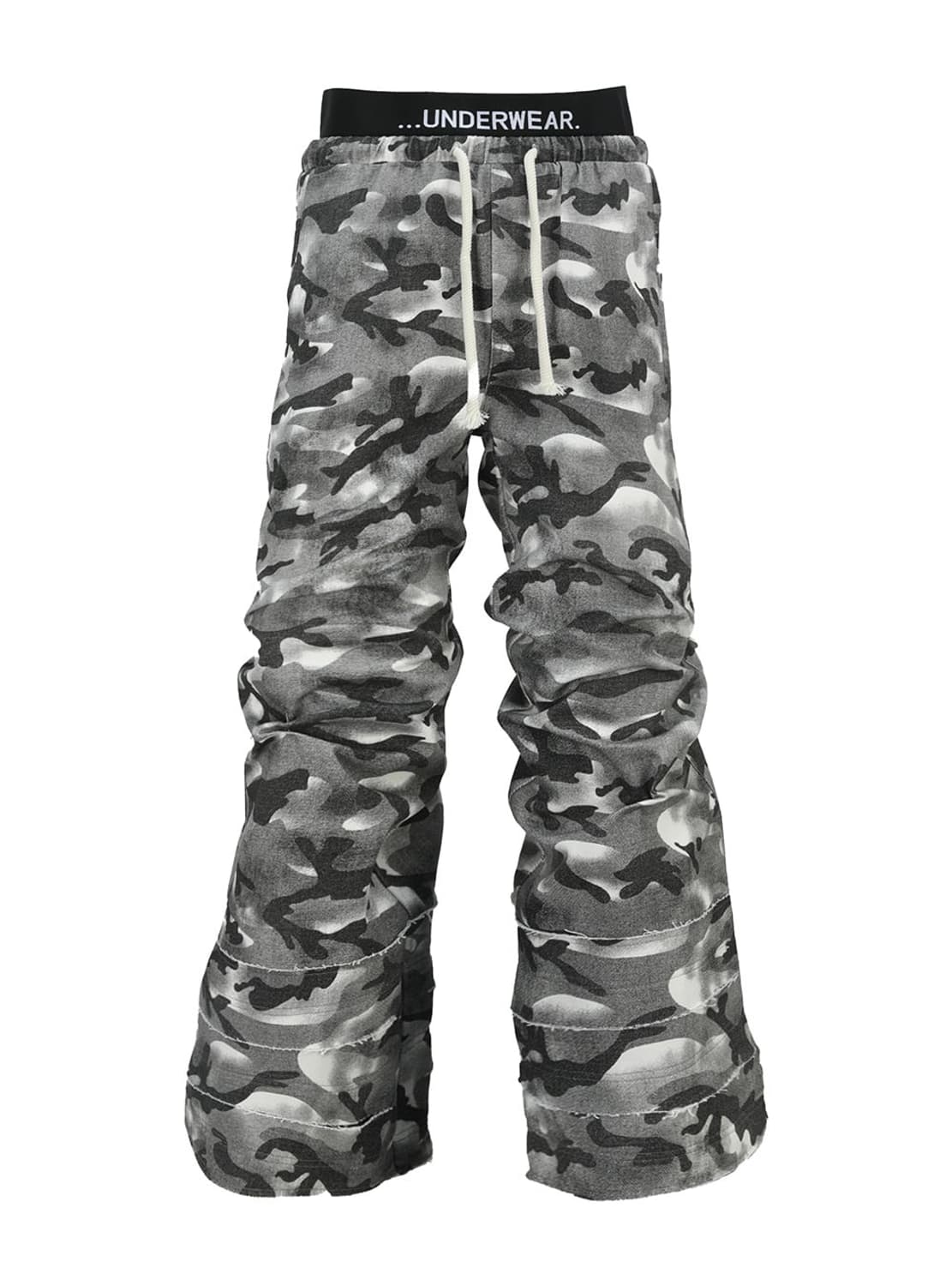 Camouflage Double Waistband Trousers 상품이미지2