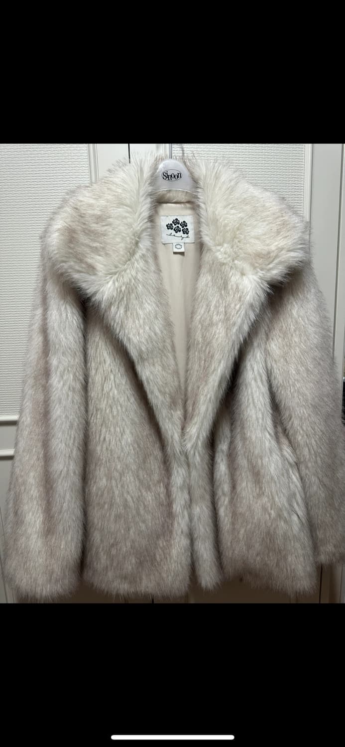 시눈 아이보리 퍼자켓  상품이미지1