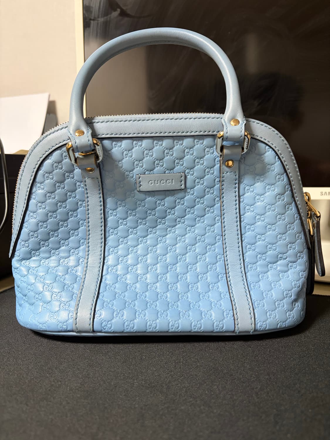 구찌 마이크로 GG 시마 돔 숄더백 상품이미지1