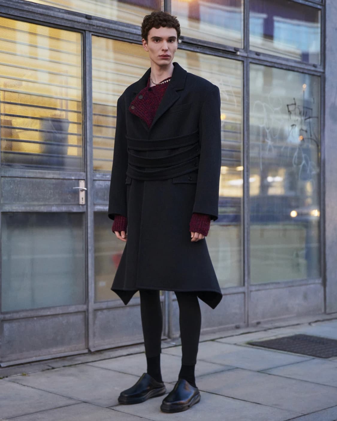 [50] t/sehne black coat 상품이미지1