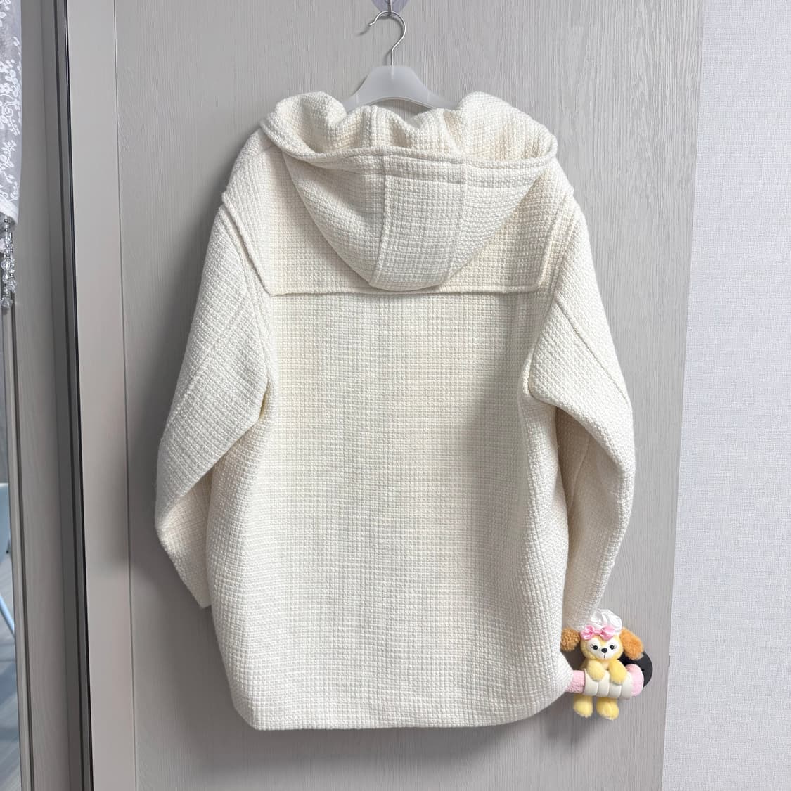 [새상품] 트위드 떡볶이 코트 상품이미지4