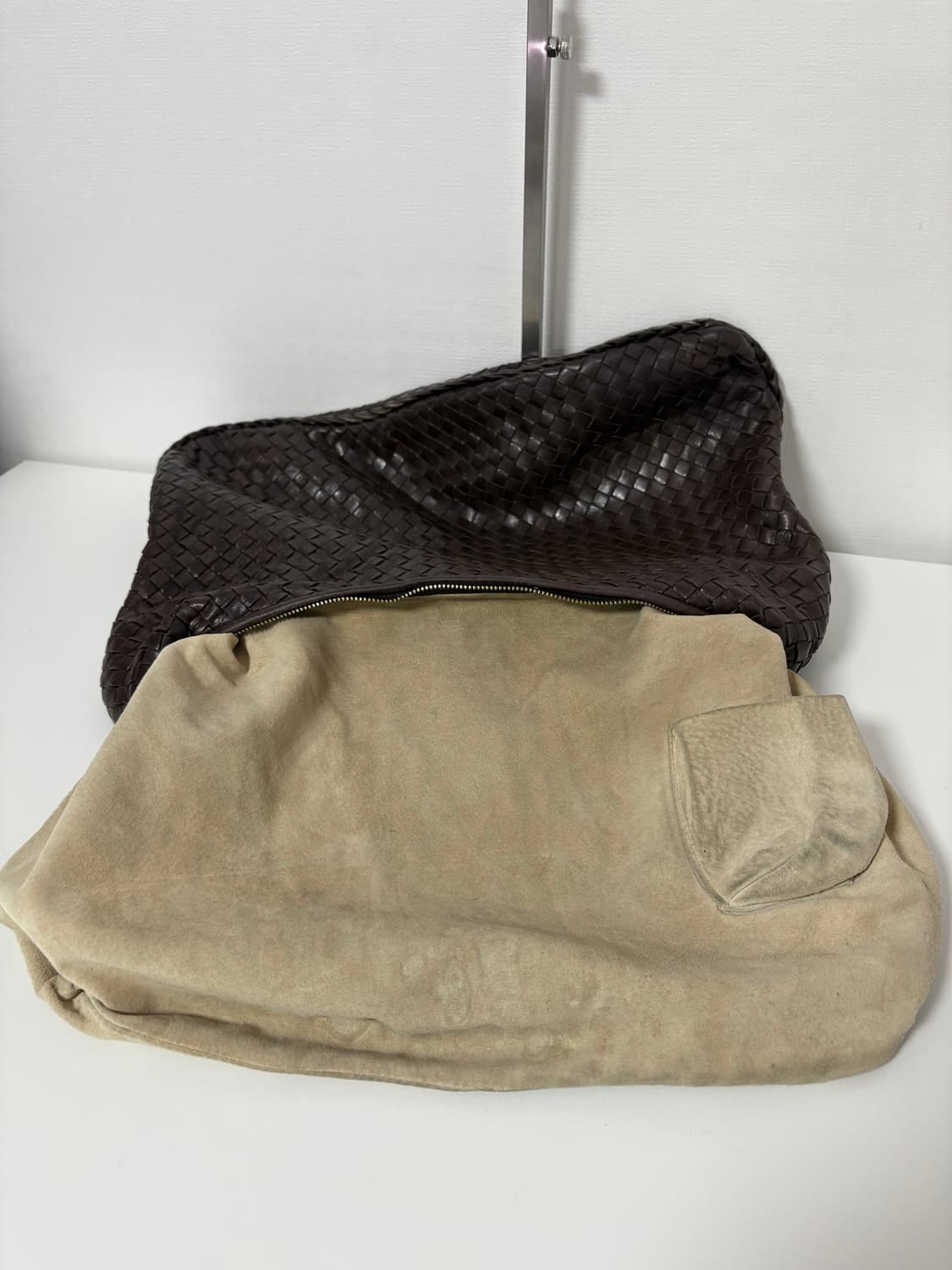 보테가베네타 호보 미디움 브라운 상품이미지9