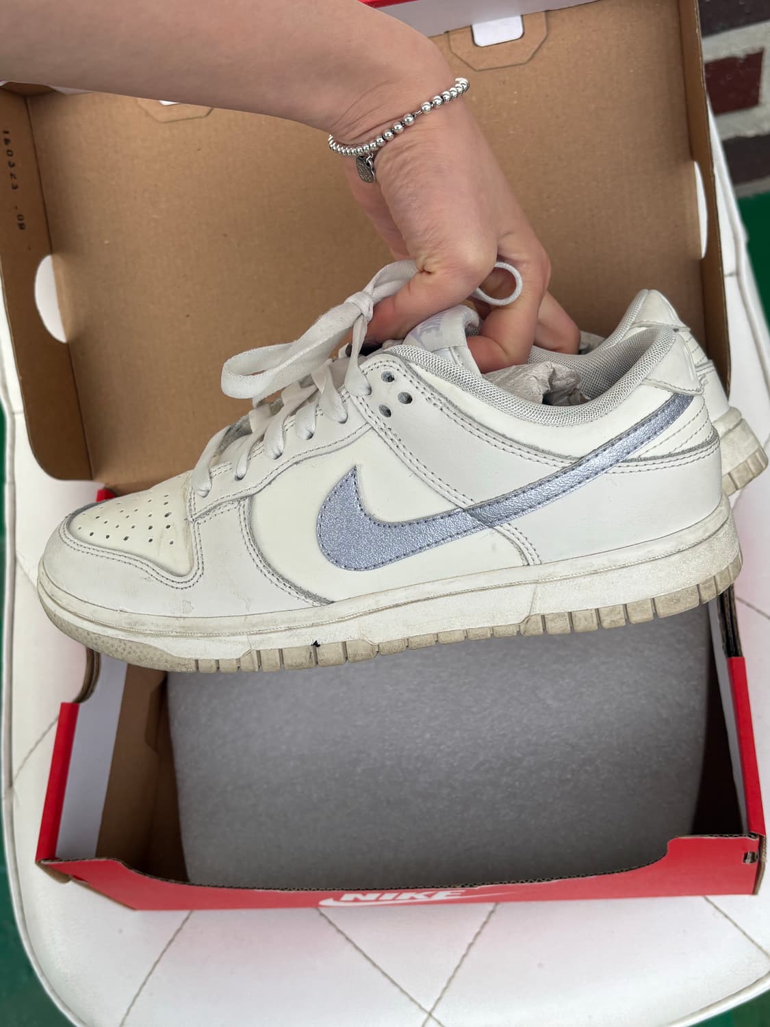 나이키 덩크 로우 옥시전 퍼플 235 상품이미지3