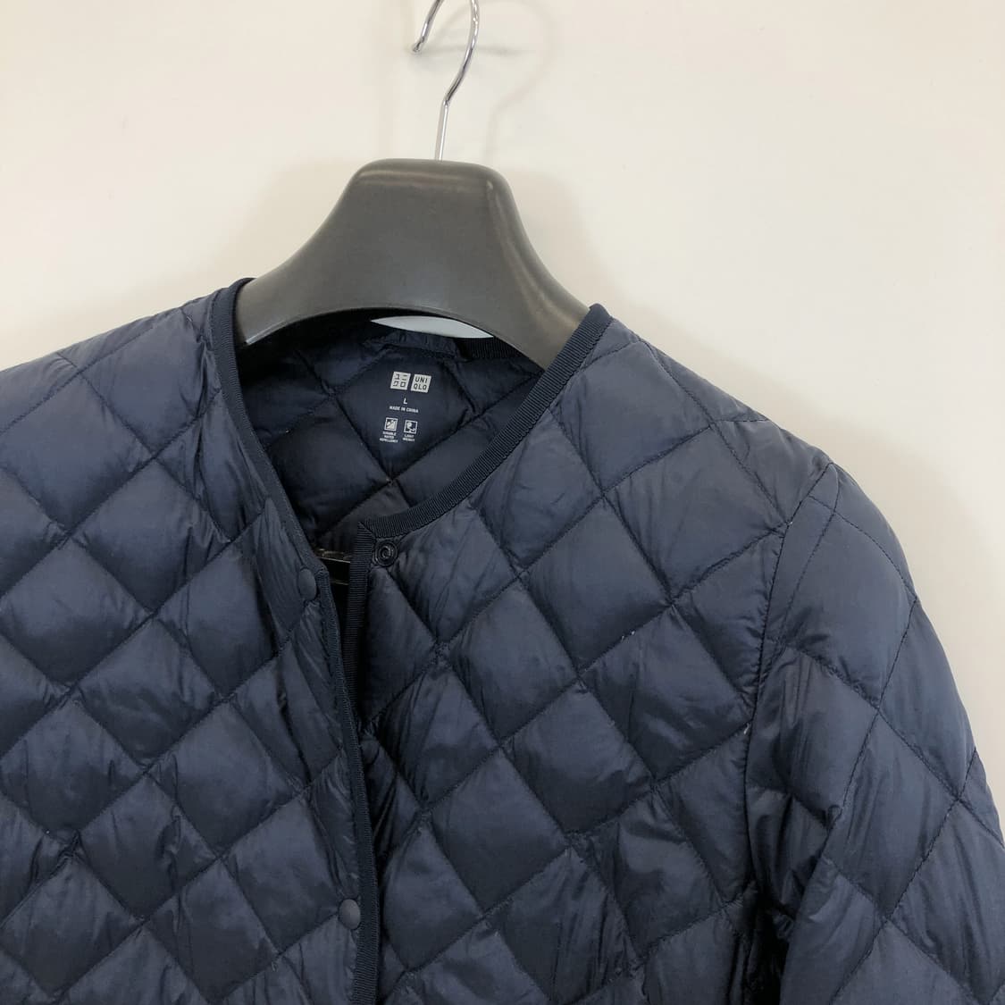 유니클로 경량 퀼팅다운 롱패딩 L 상품이미지4