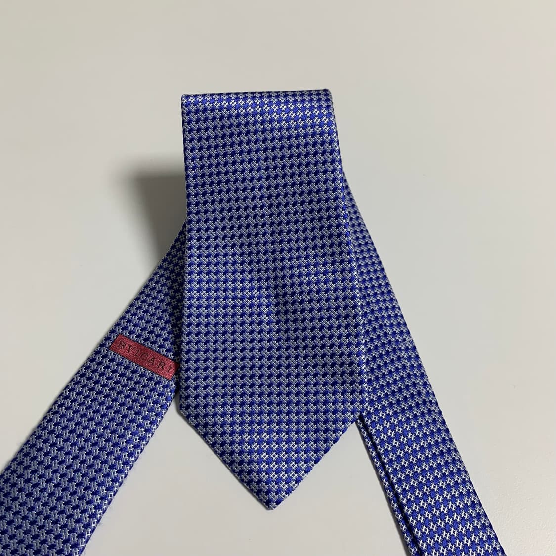 불가리(BVLGARI) 자카드 명품넥타이 100실크 최상급 8cm 상품이미지10