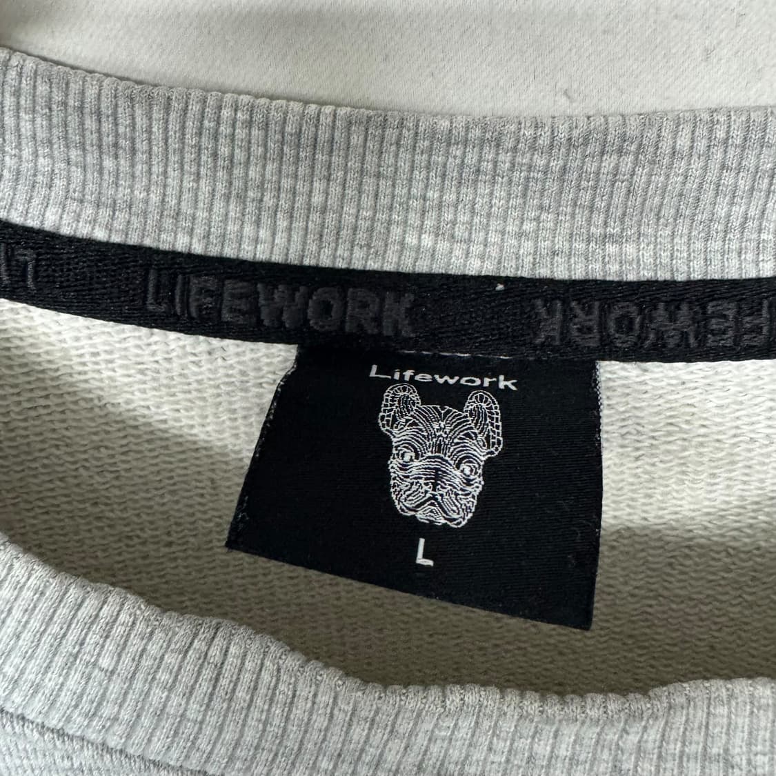 라이프워크 로고 맨투맨 상품이미지3