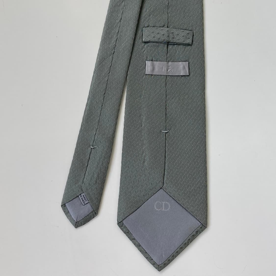 신형라벨 디올(Dior) 넥타이 정품 명품 상품이미지3