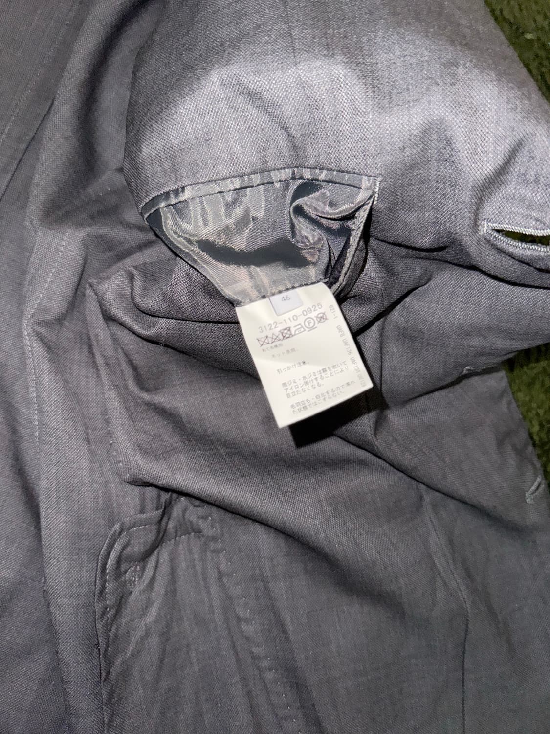 [46] 유나이티드 애로우즈 GRL 썸머 울 블레이저 자켓 상품이미지7