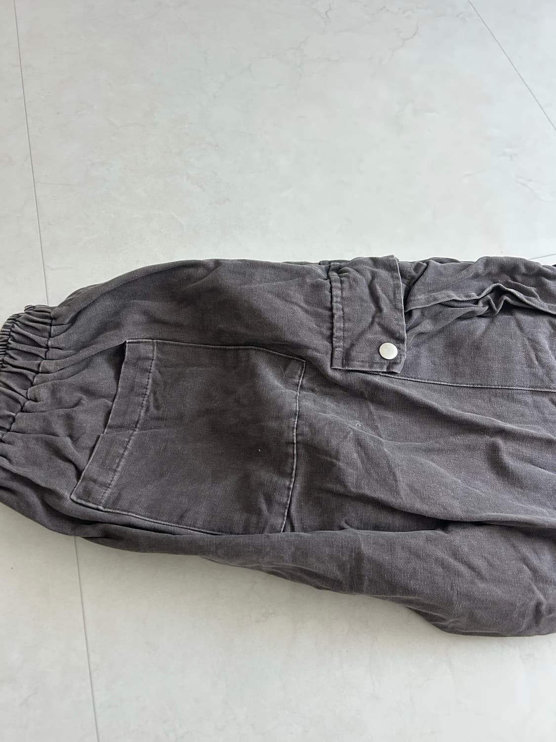 카고 밴딩 퍼플 팬츠 상품이미지3