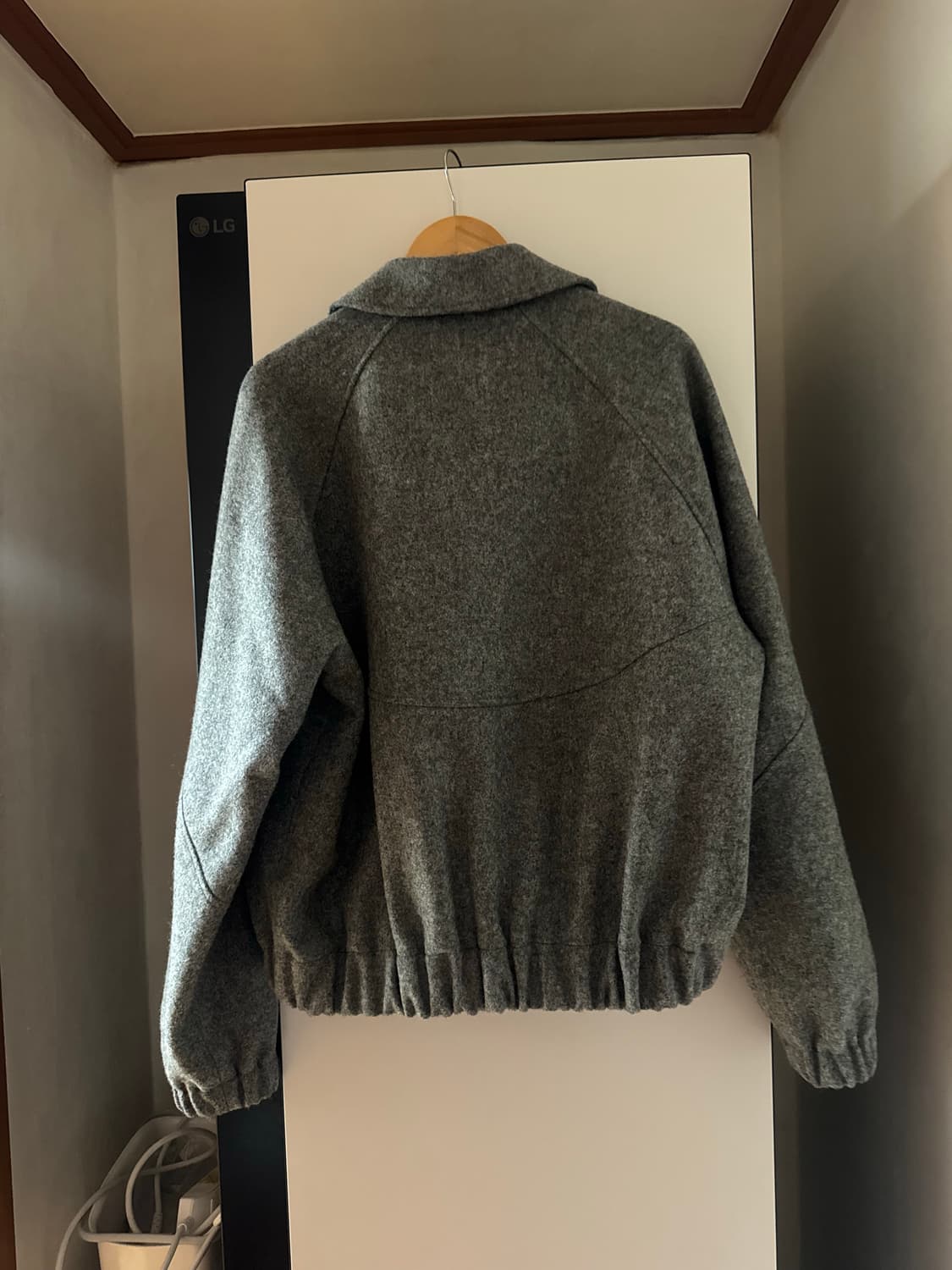 발매가 135만원) 세이지 네이션 지지 자켓 말 그레이 M 상품이미지7