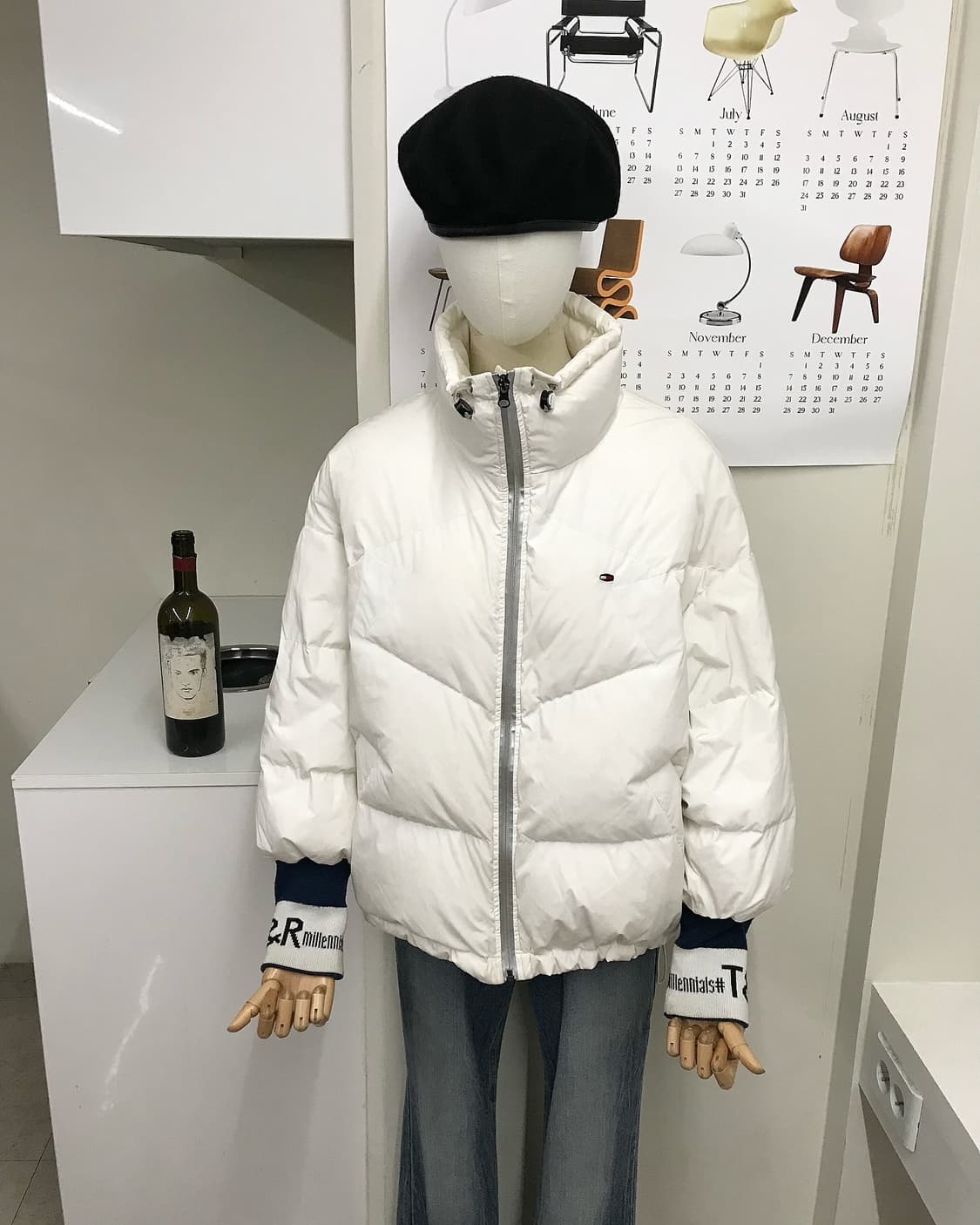 타미 덕다운 화이트 패딩 상품이미지7