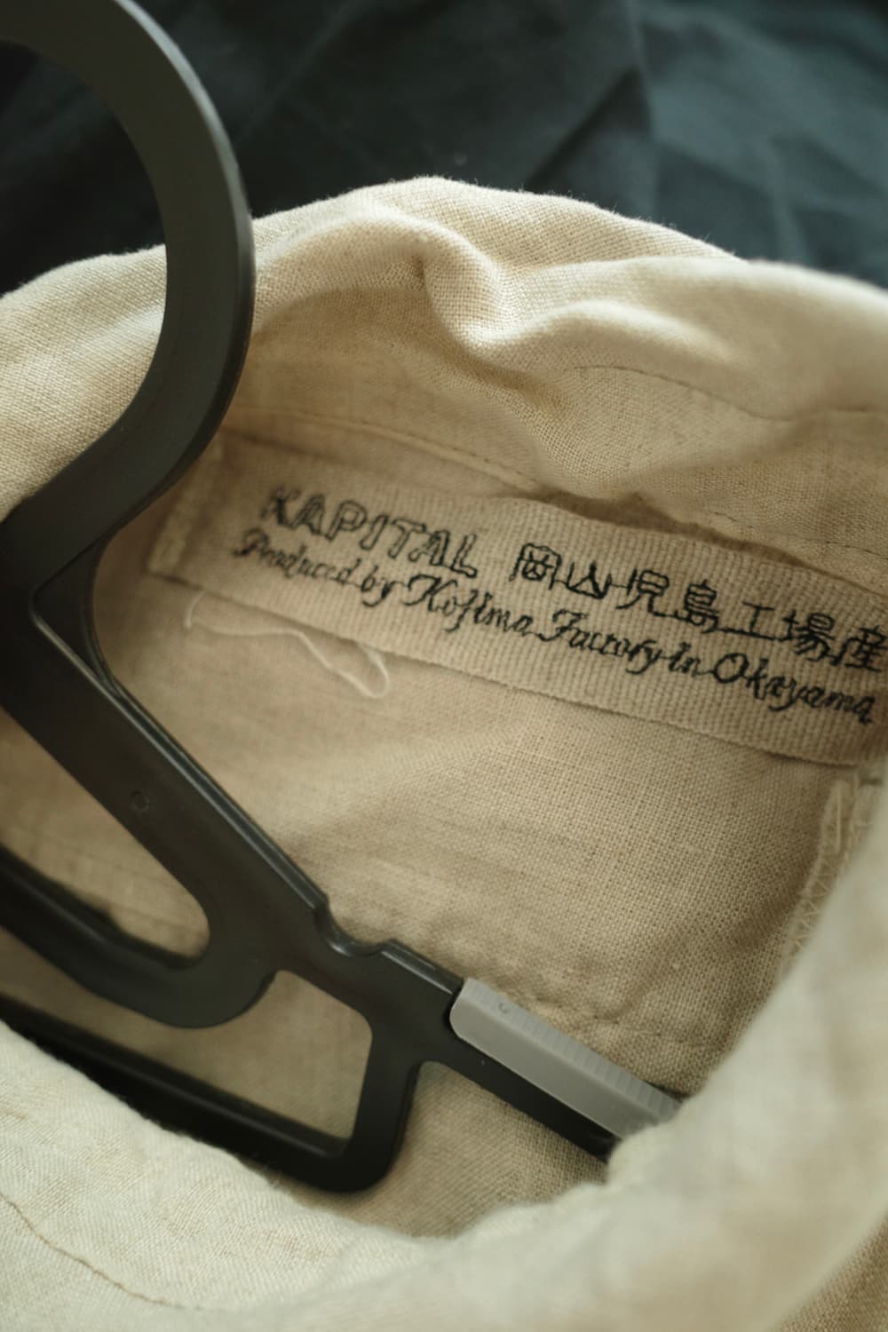 캐피탈 린넨 스카프 셔츠 상품이미지5