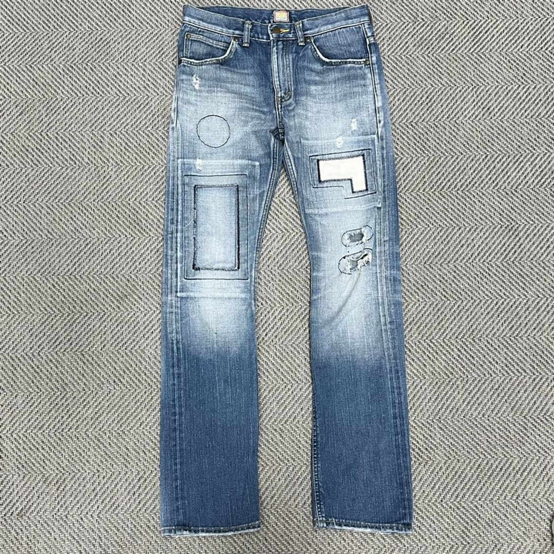 lee 바이커 스트레이트핏 데님 팬츠 v0839 상품이미지1