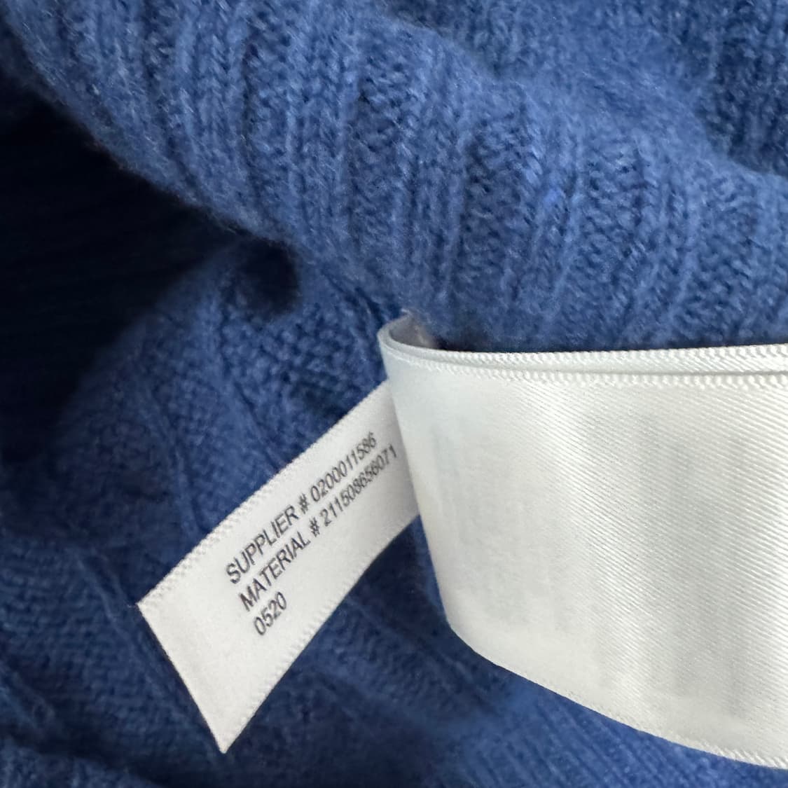 폴로랄프로렌 브이넥 캐시미어 니트 L사이즈 상품이미지3