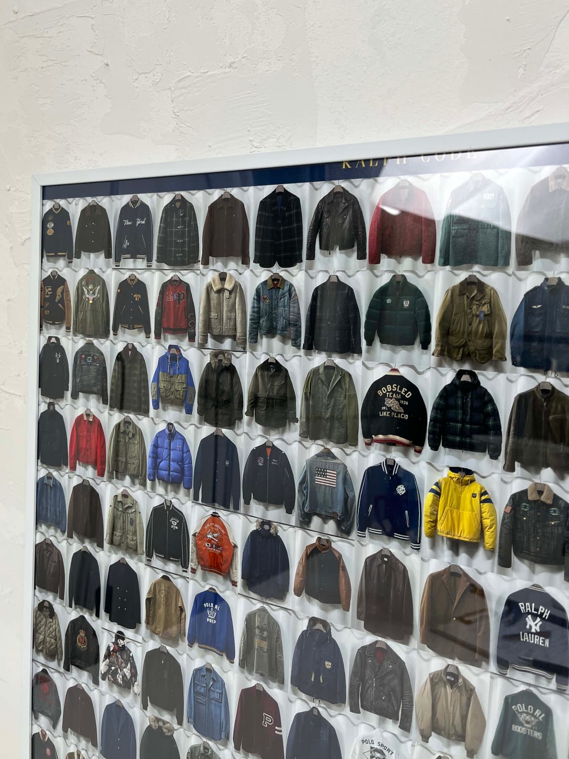 폴로 랄프로렌 아카이브 165피스 아우터 아트웍 액자 상품이미지3