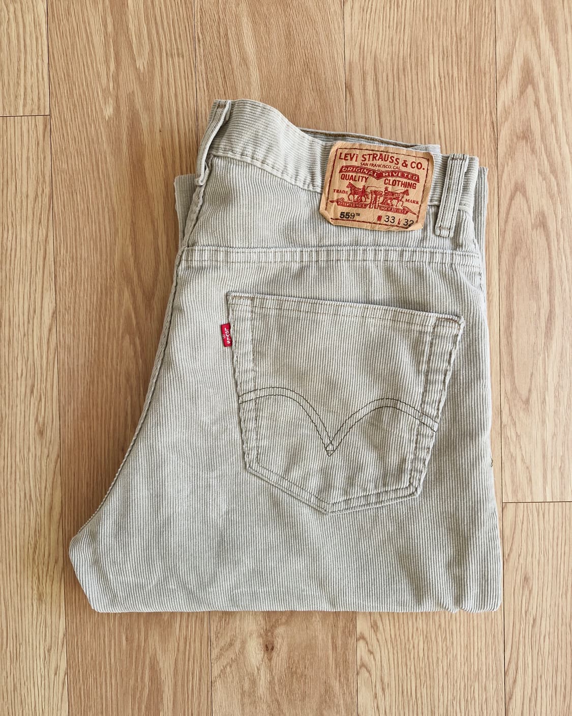 빈티지 리바이스 559 코듀로이 팬츠 33 상품이미지1