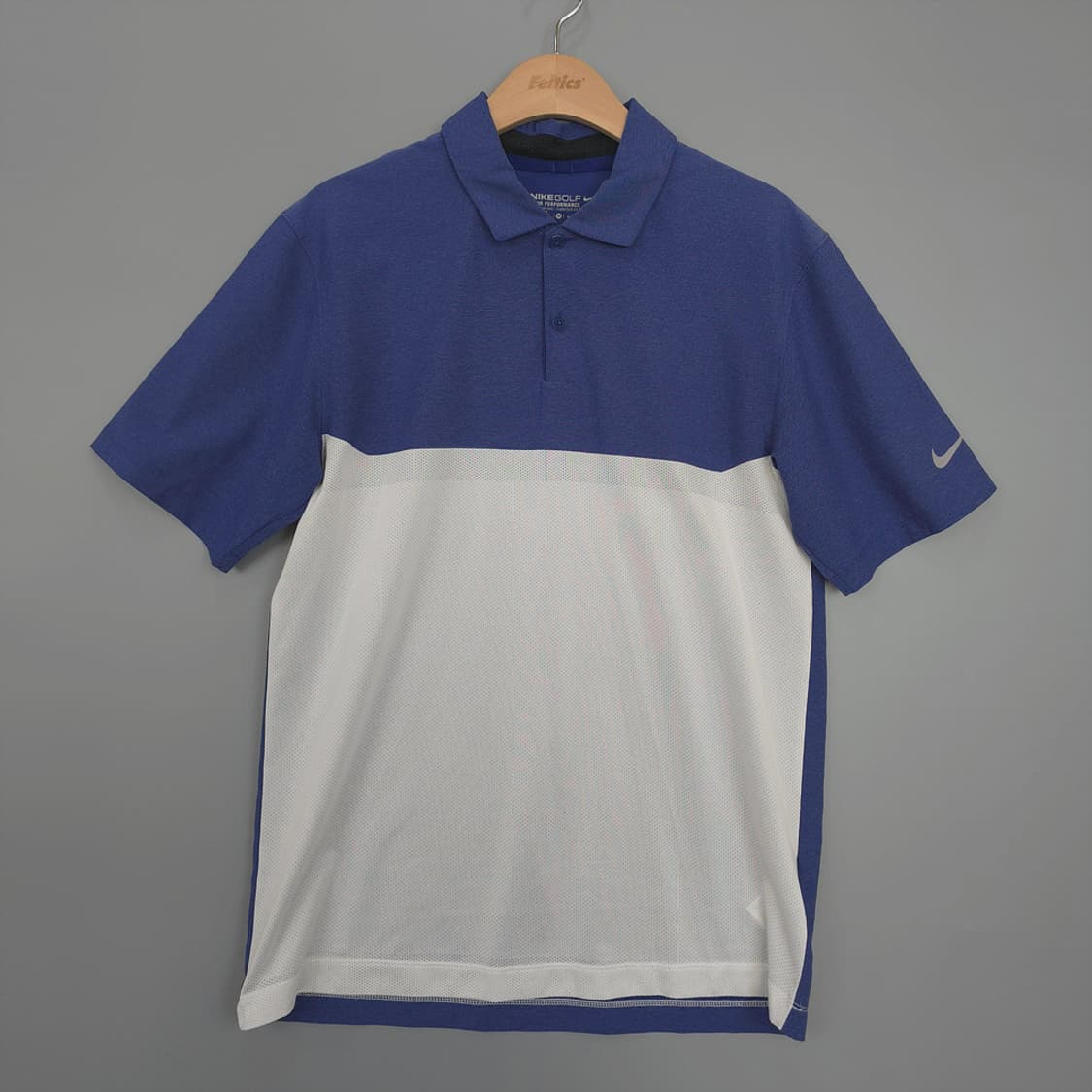 나이키 Nike 골프 투어 퍼포먼스 드라이핏 폴로티 블루/화이트 M 상품이미지1