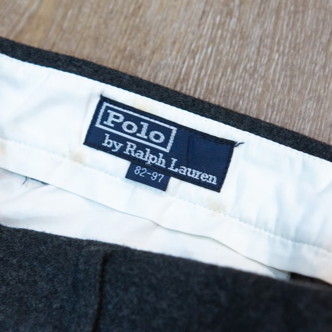 80s 폴로 랄프로렌 울 트라우저 [Made in Korea] 상품이미지6