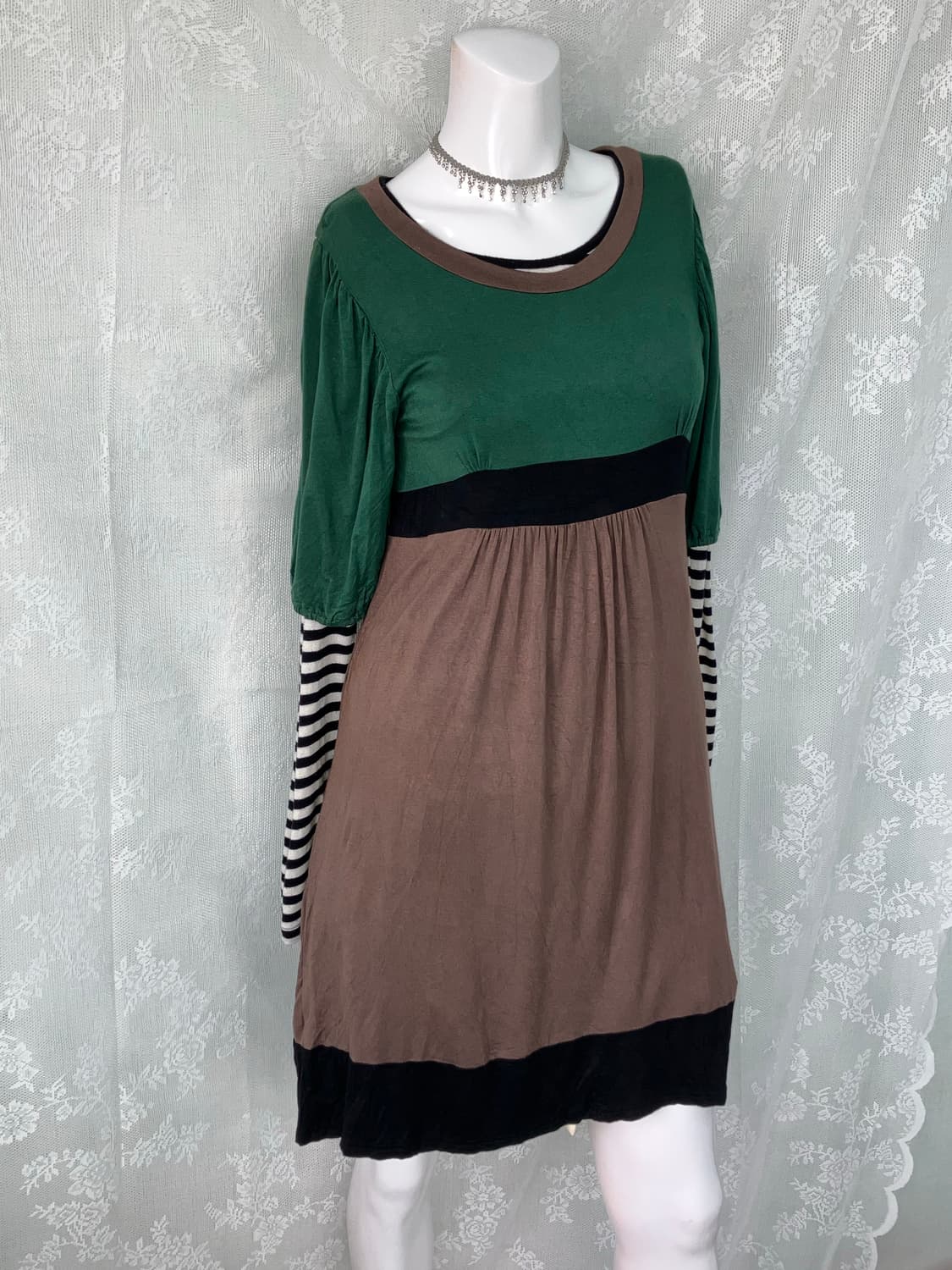 빈티지 오리엔탈 런지 롱 원피스 1116 모리걸 y2k 스트릿 갸루 펑키 상품이미지2